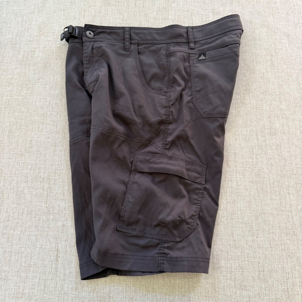 Prana Zion Shorts Men's 30 Hiking Cargo Integrated Belt Outdoors Camping - Picture 7 of 7